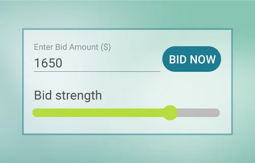 Bid Slider