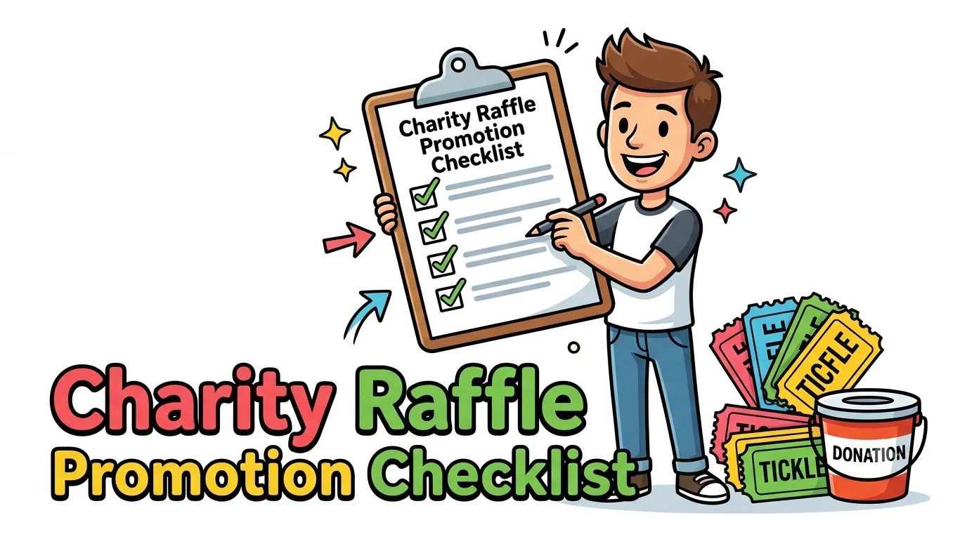 Charity Raffle Promotion Checklist