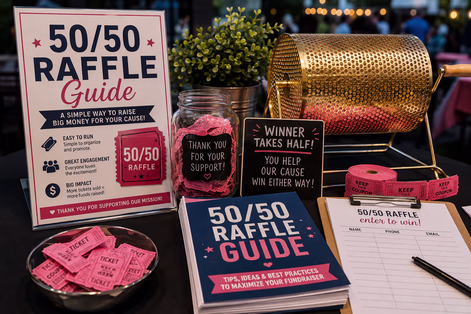 50/50 raffle