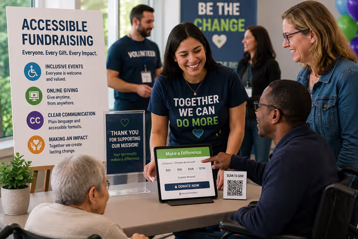 accessible fundraising