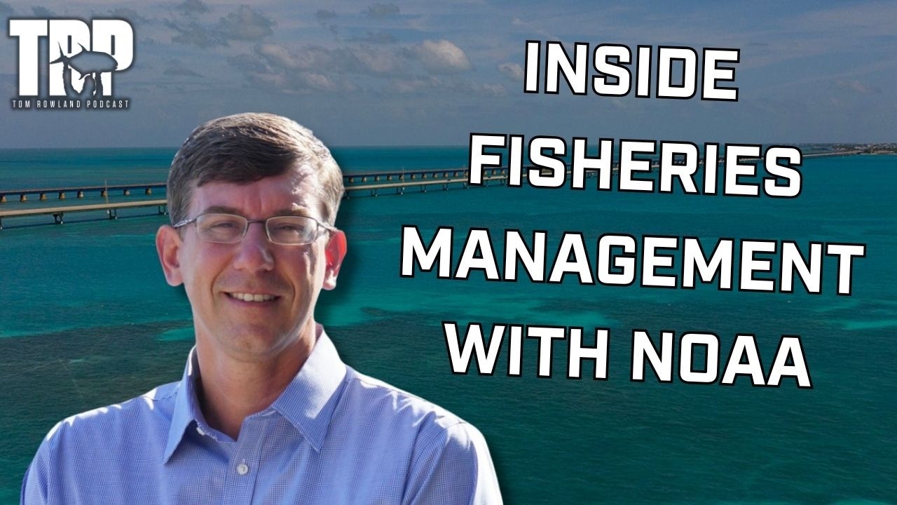 Andy Strelcheck of NOAA Fisheries on the Tom Rowland Podcast, episode 1019 about the 2026 red snapper season