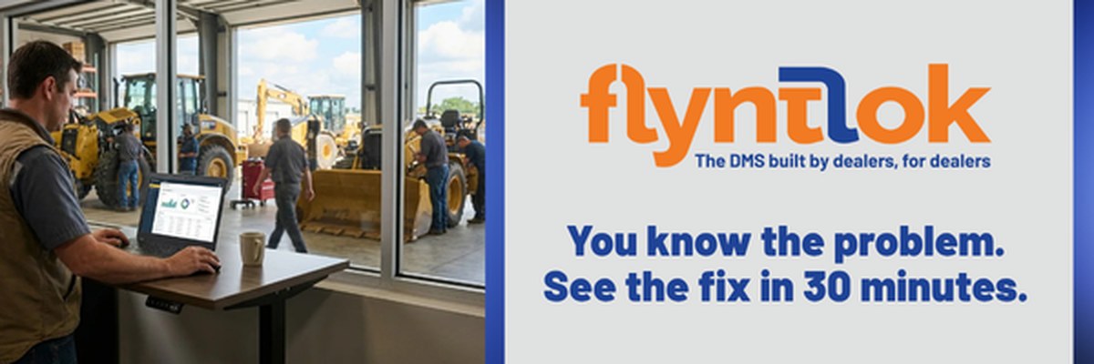 Flyntlok, the DMS built by dealers, for dealers. You know the problem. See the fix in 30 minutes.