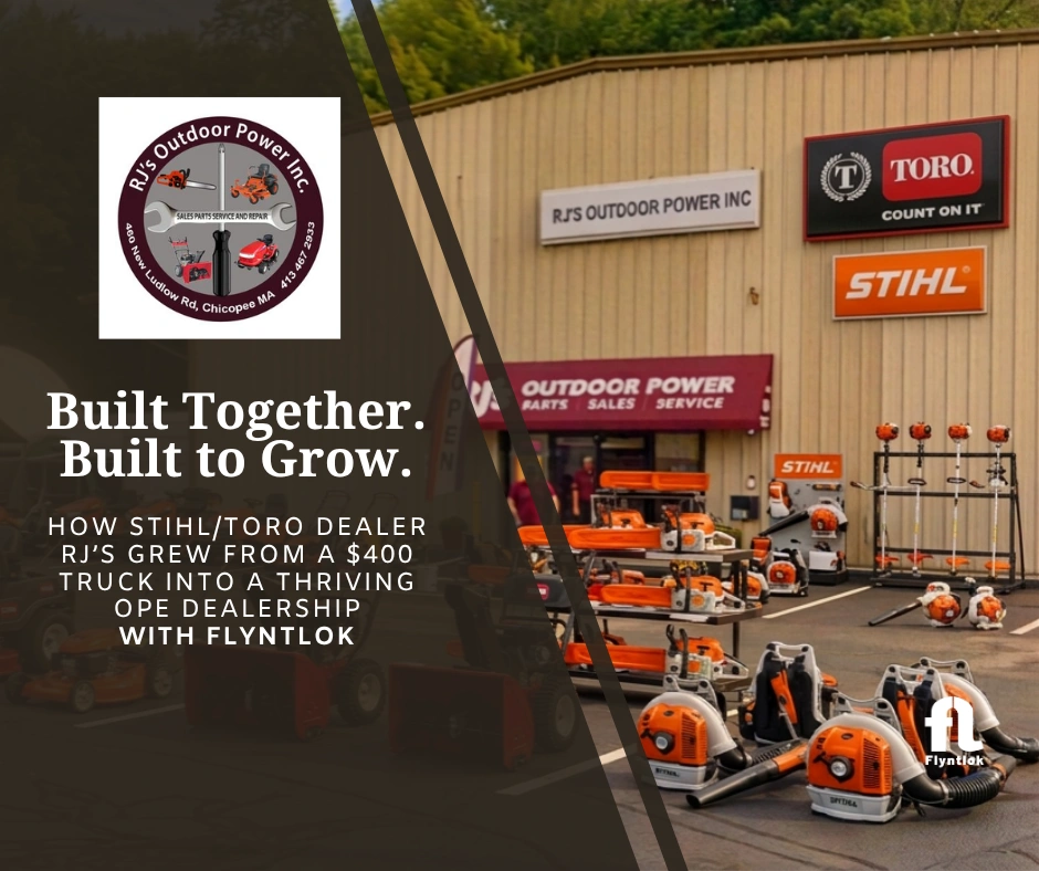 RJ's Outdoor Power customer story: from a $400 truck to a thriving STIHL and Toro dealership