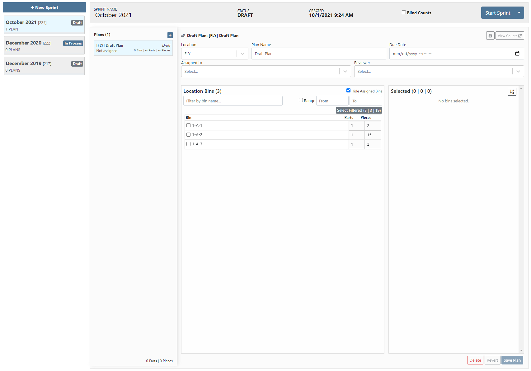 sprintDashboard for October 6th, 2021 Release Notes