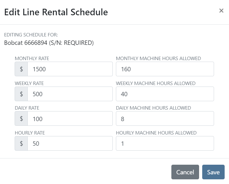 rentSchedules for July 28th, 2021 Release Notes