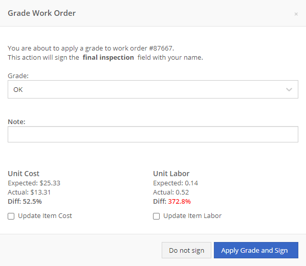 cost updates for Flyntlok Website