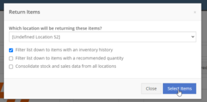 Filter Create Order