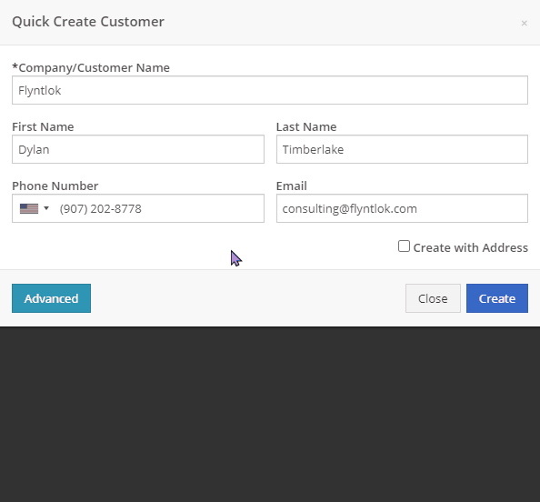 customerAddress for June 9th, 2021 Release Notes