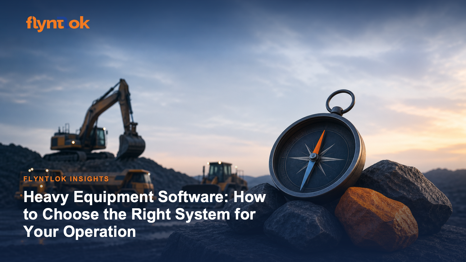 Editorial illustration for Heavy Equipment Software: How to Choose the Right System for Your Operation.