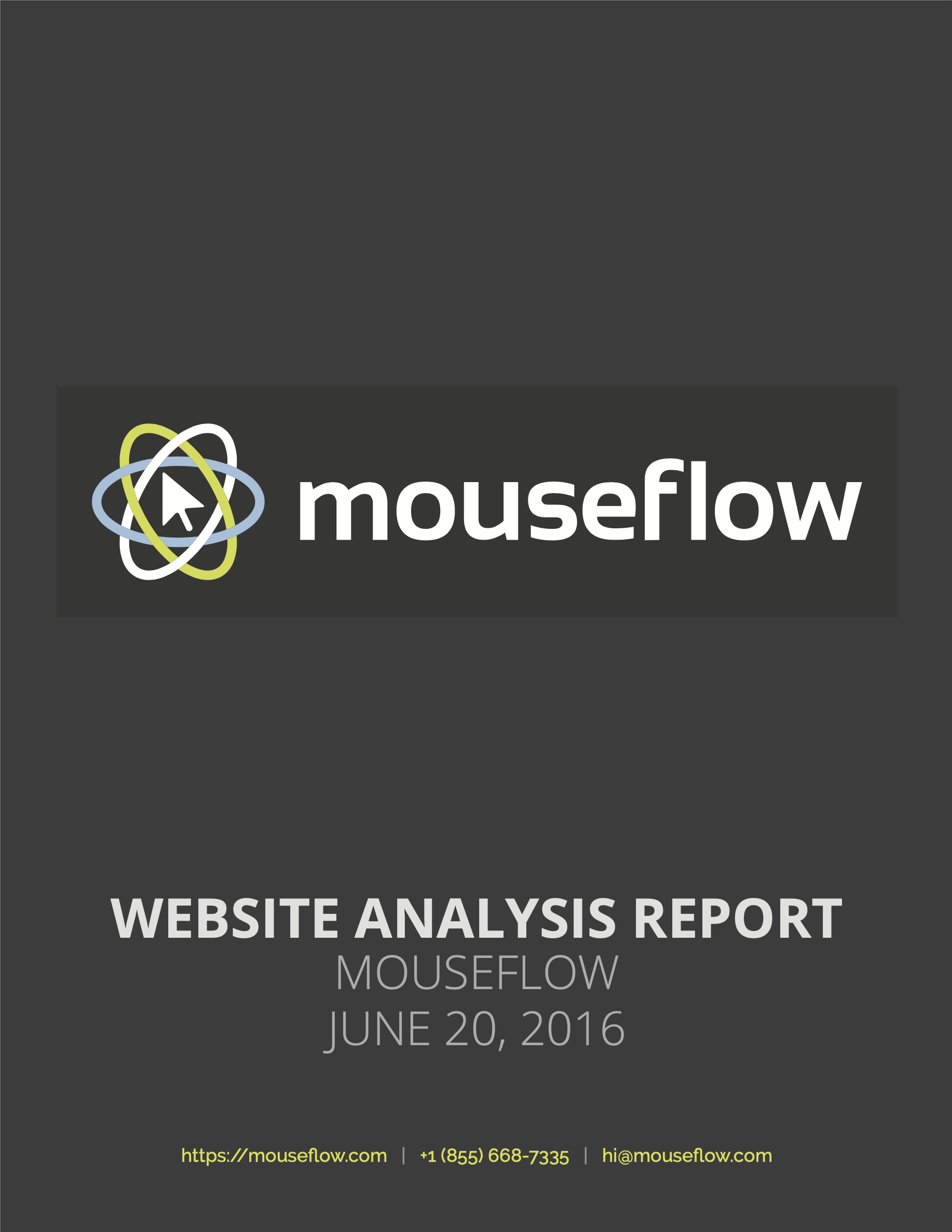 Mouseflow Website Analysis Report