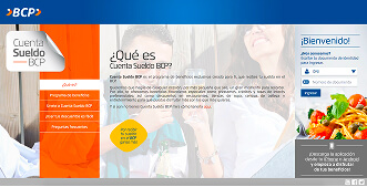 BCP savings account information page with inconsistent layout, navigation, and content structure across digital channels