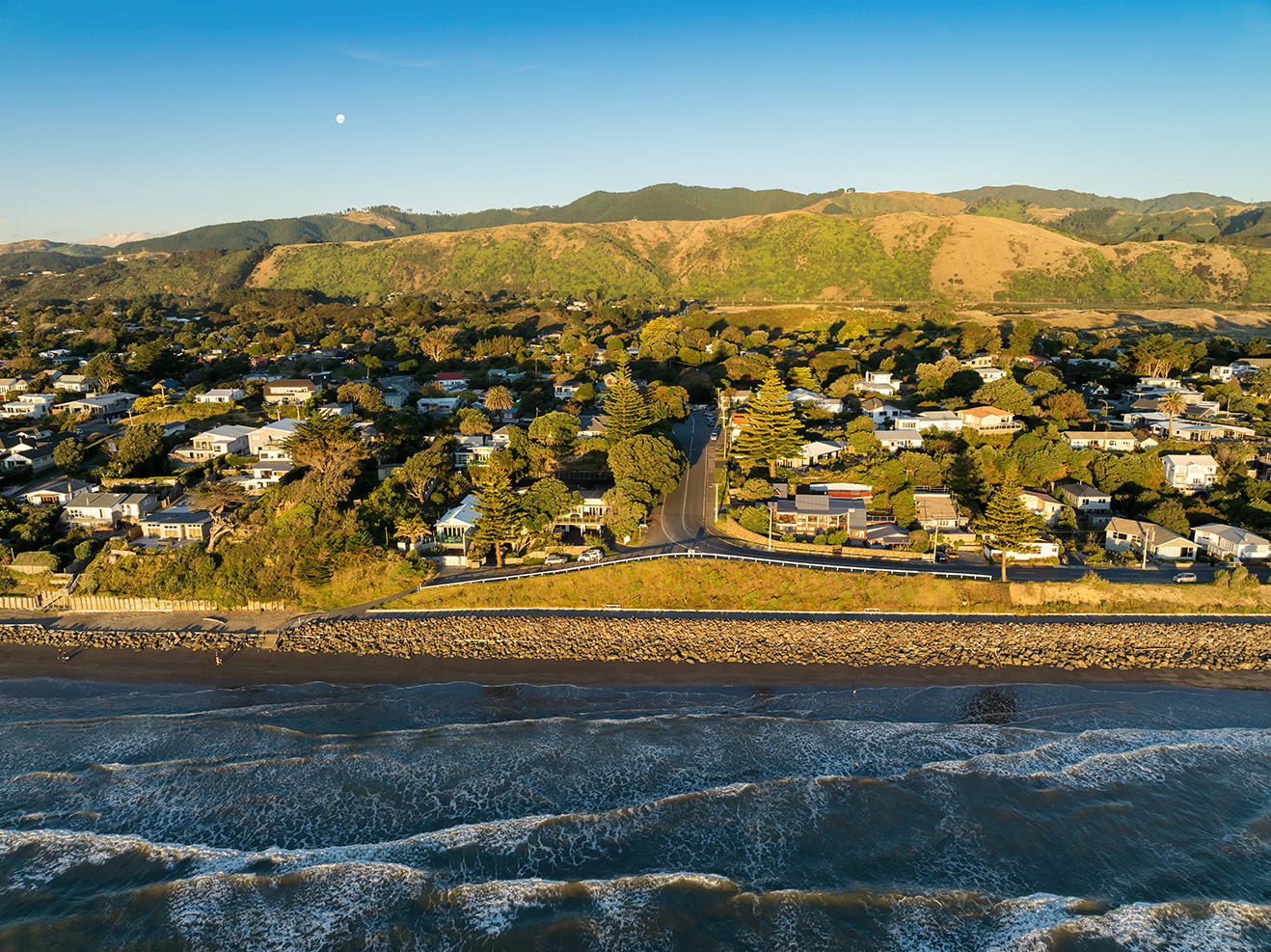 Kapiti Coast tree service area — from Paekakariki to Ōtaki along the coastline
