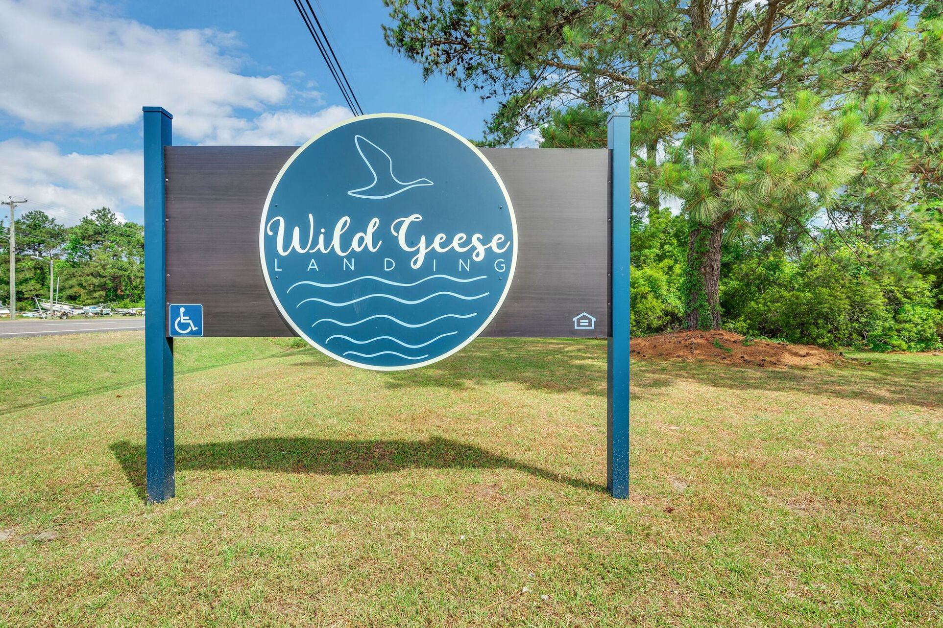Wild Geese Landing exterior sign 