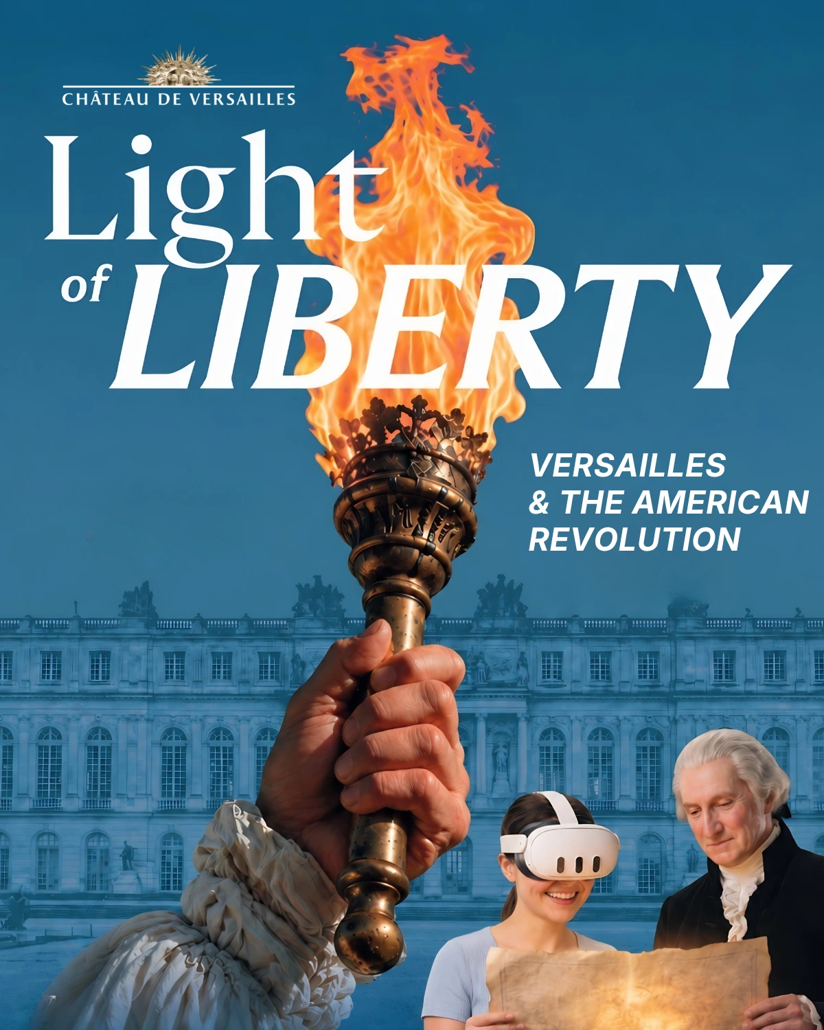 Light of Liberty VR experience at the Palace of Versailles