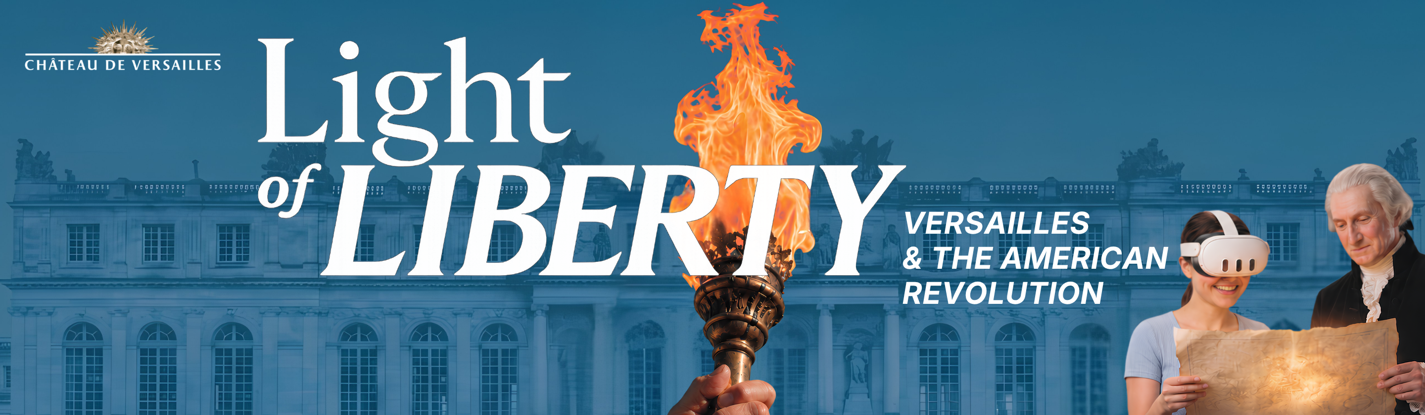 Light of Liberty VR experience at the Palace of Versailles