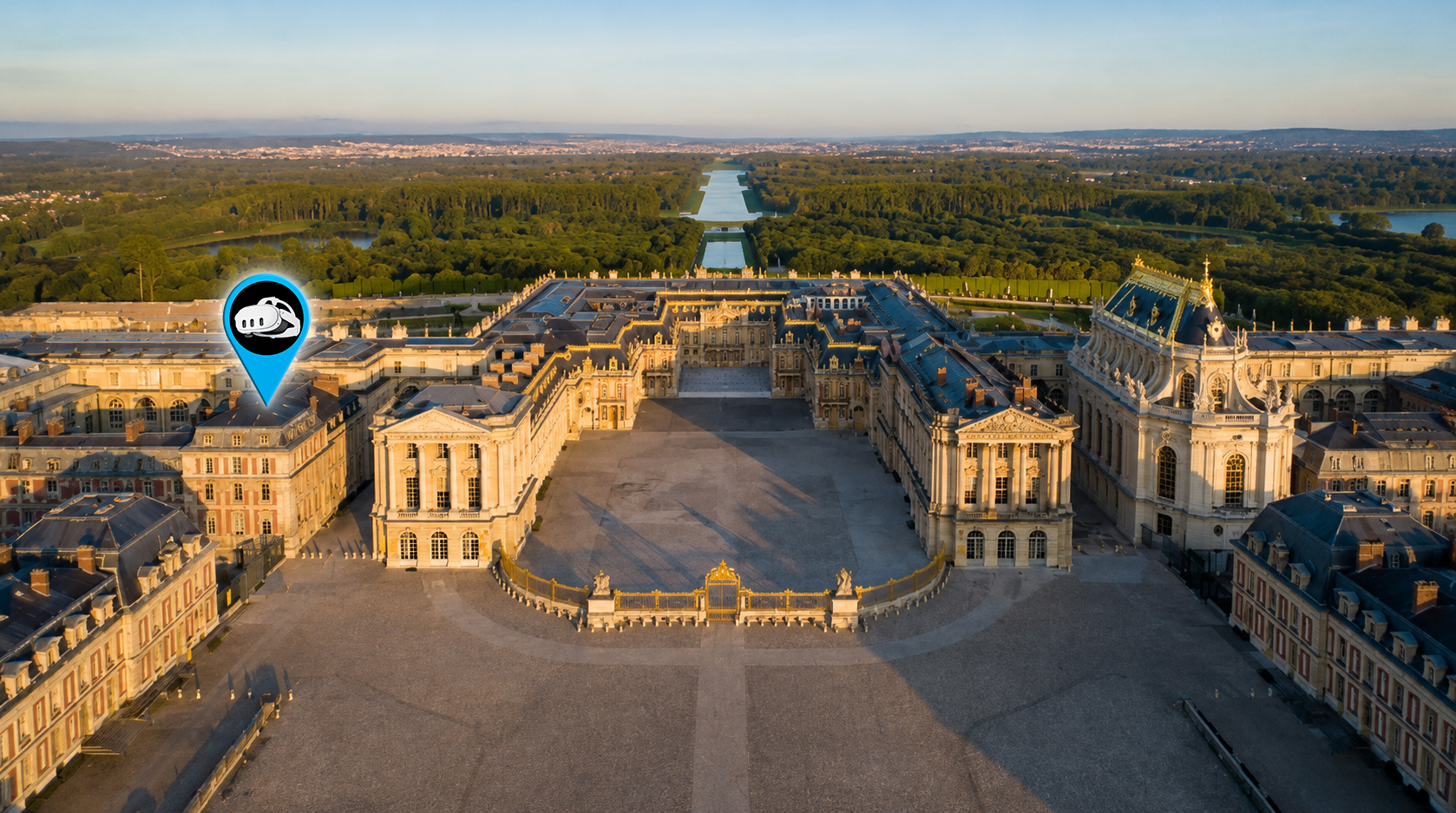 Check in and reception gallery at the Palace of Versailles