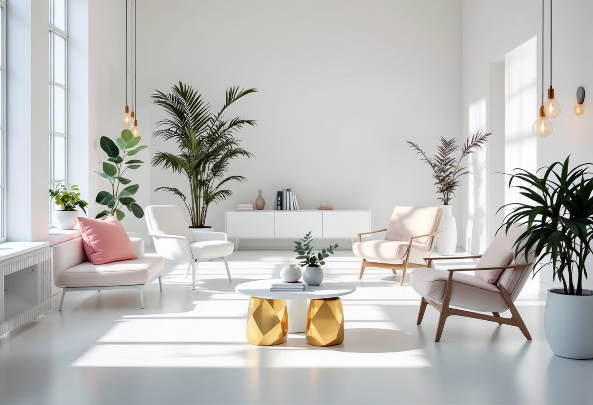 image of a landscape architect with a satisfied customer