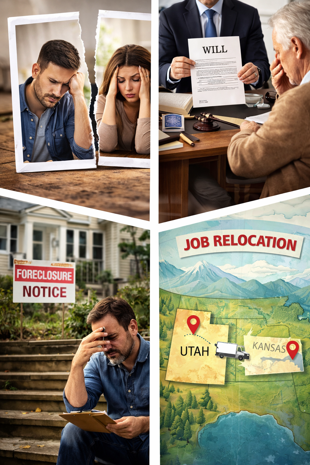 Life transition visual