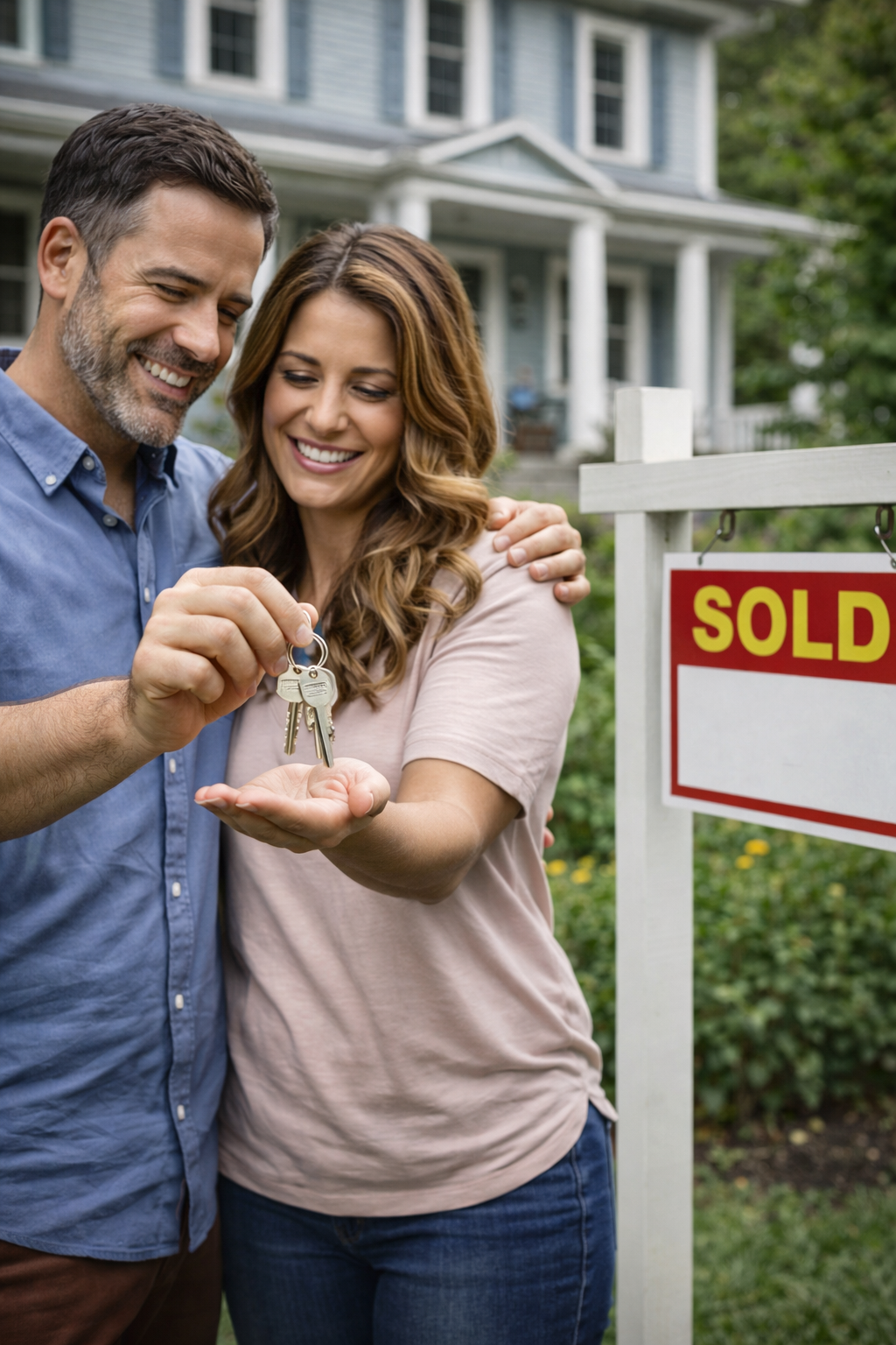 Clean modern home interior