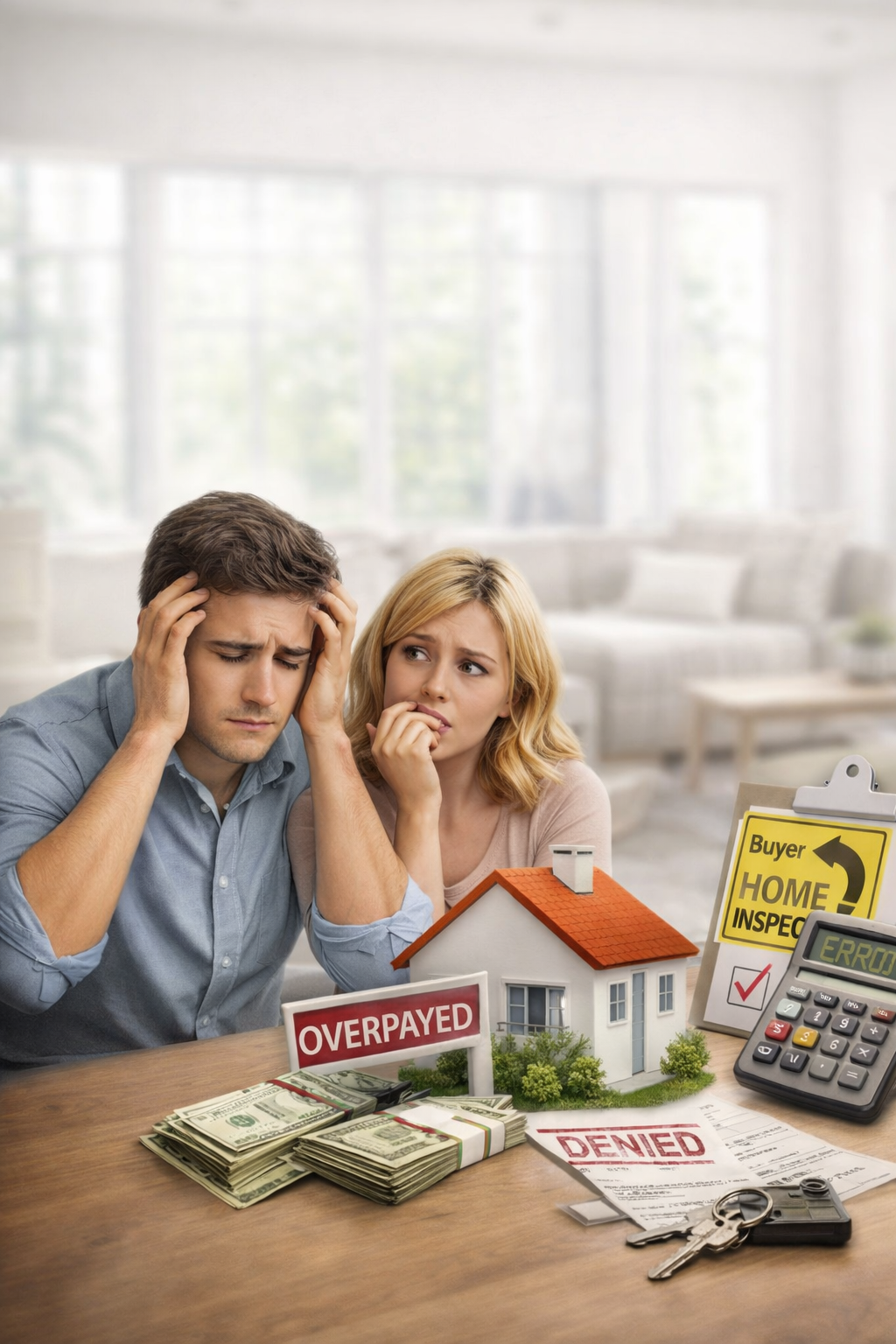 Clean modern home interior