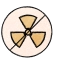 Radiation sign crossed out