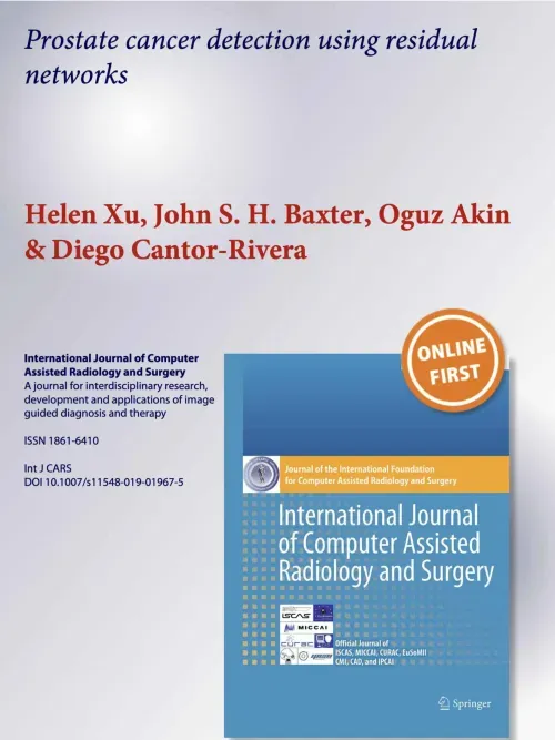 Published Paper on Prostate Cancer