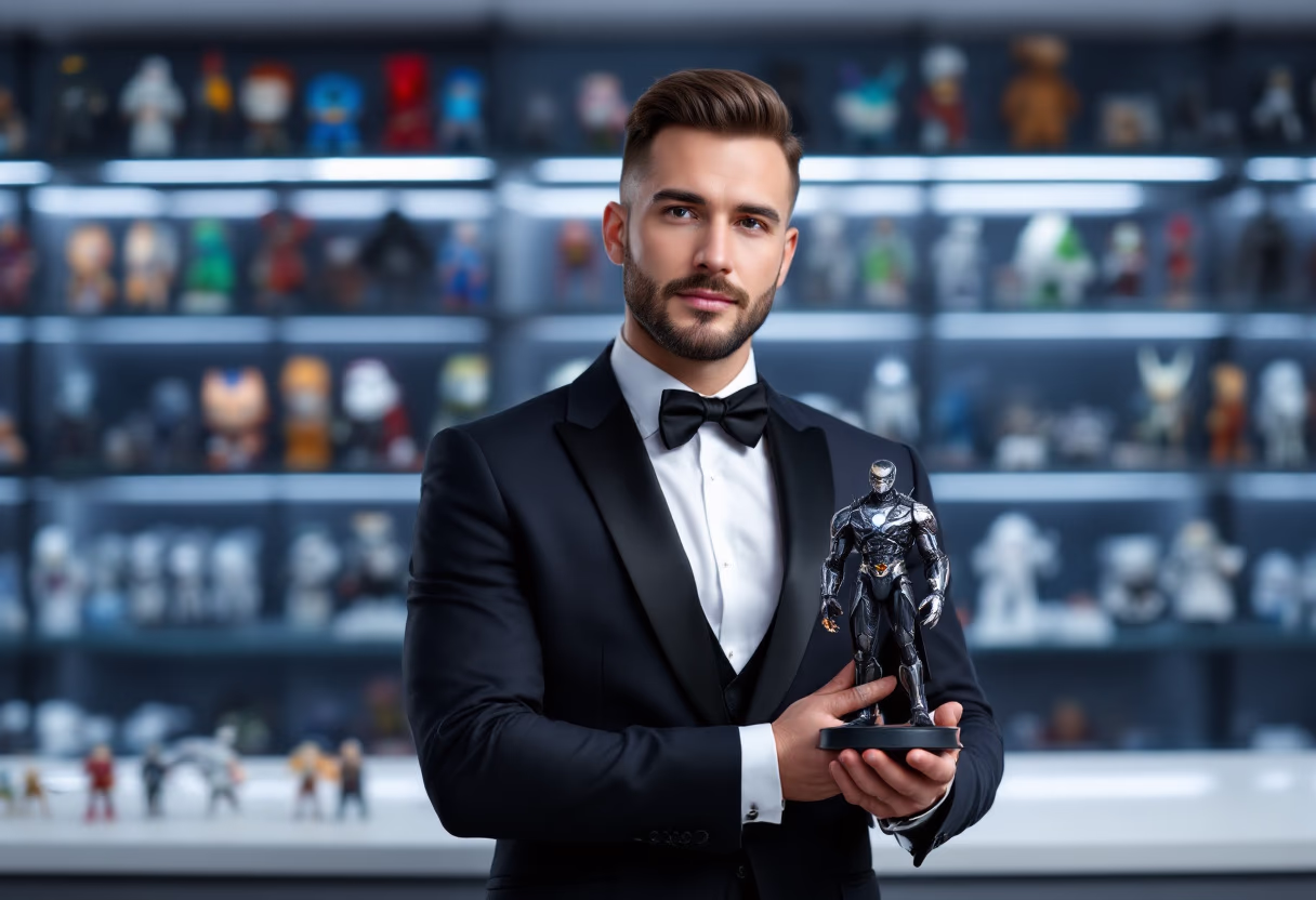 image of store owner or staff (for a toys & game store)