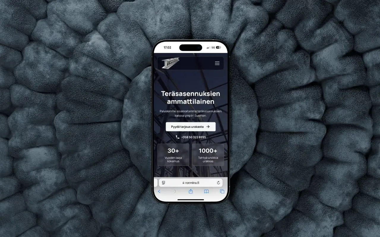 Verkkosivujen ykköstykki — Luomassa Oy