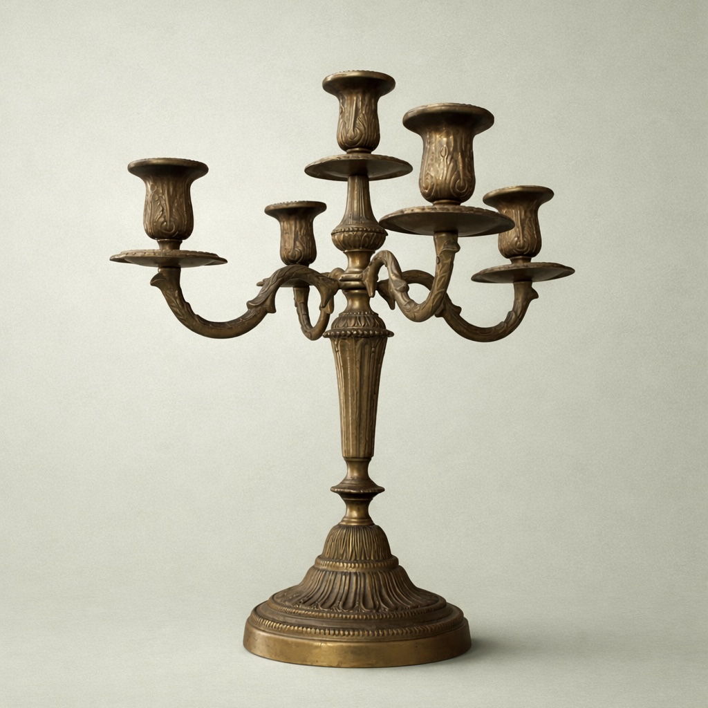 chandelier laiton moyen