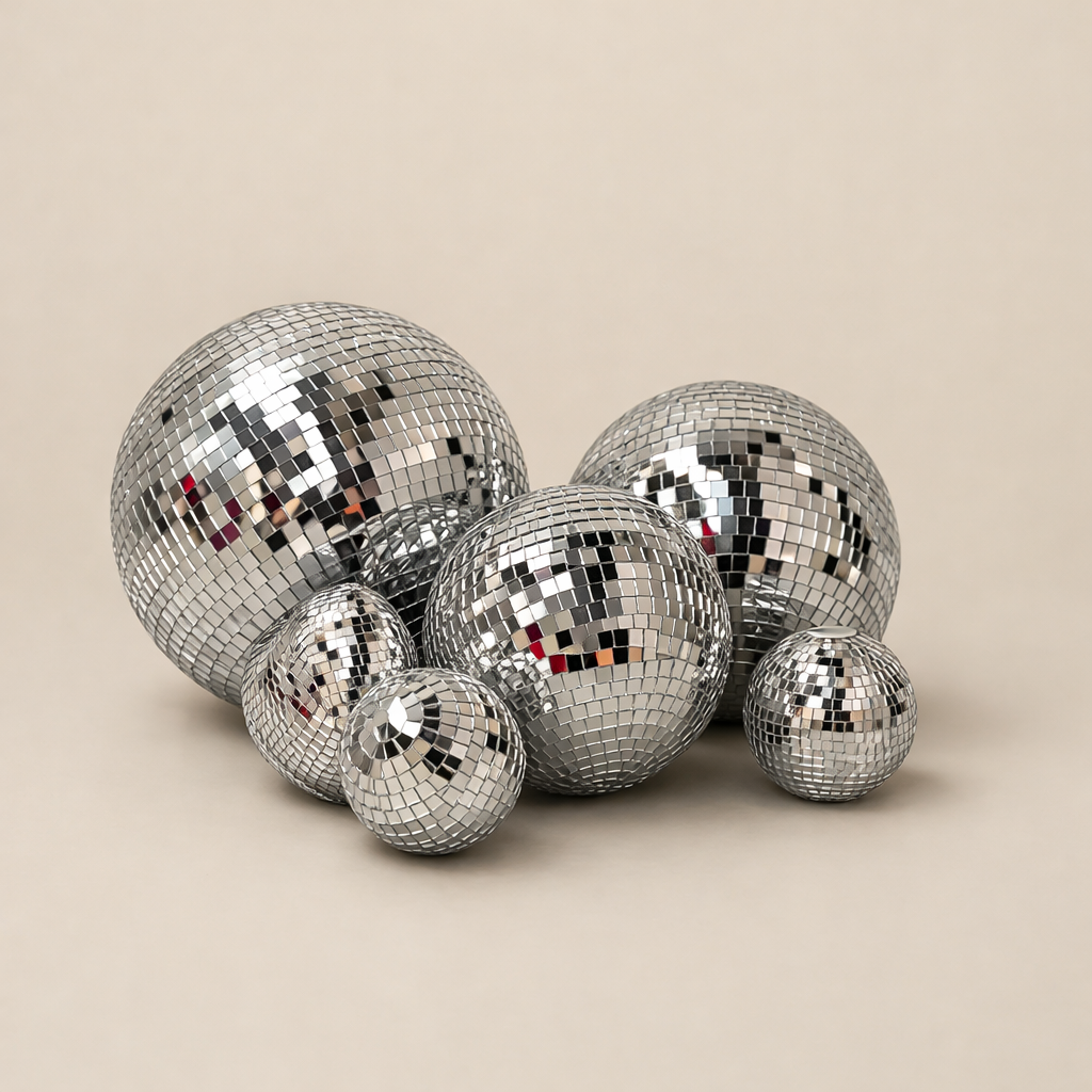 boules à facettes (lot)