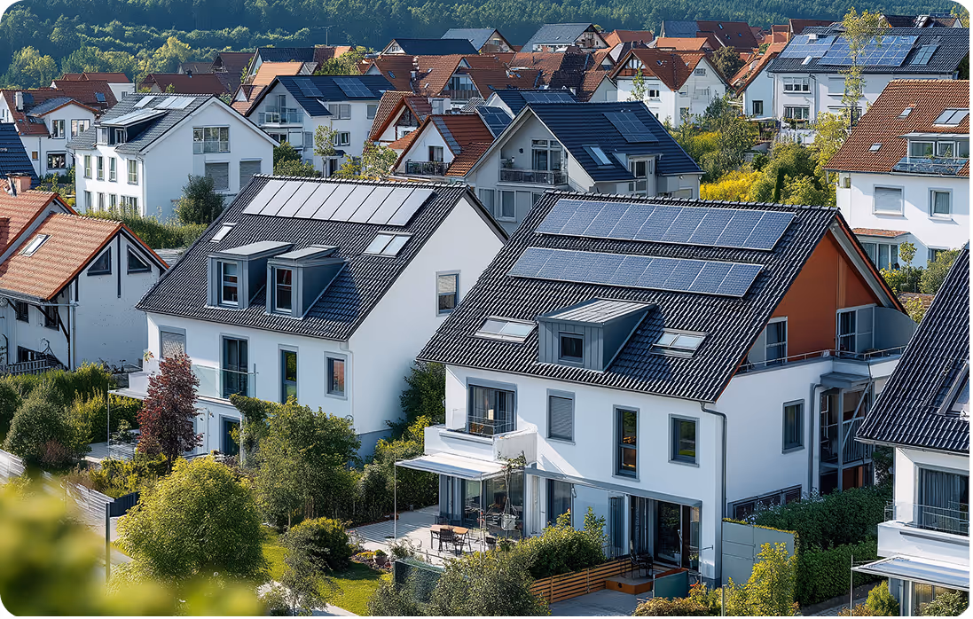 Referenzprojekt Mehrfamilienhaus mit PV-Anlage | Mieterstrom metergrid