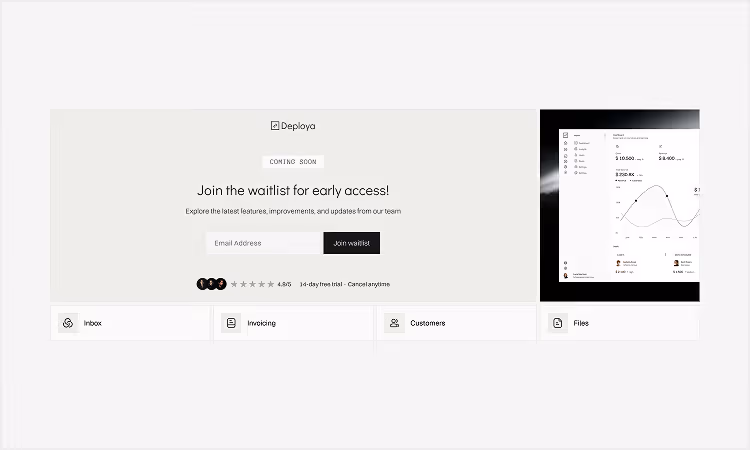 Deploya – AI & SaaS Webflow Template