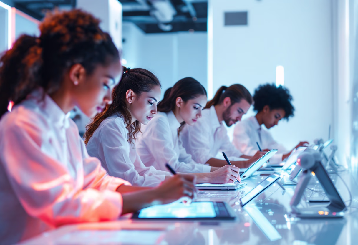 image of digital transformation process (for a consulting firm)