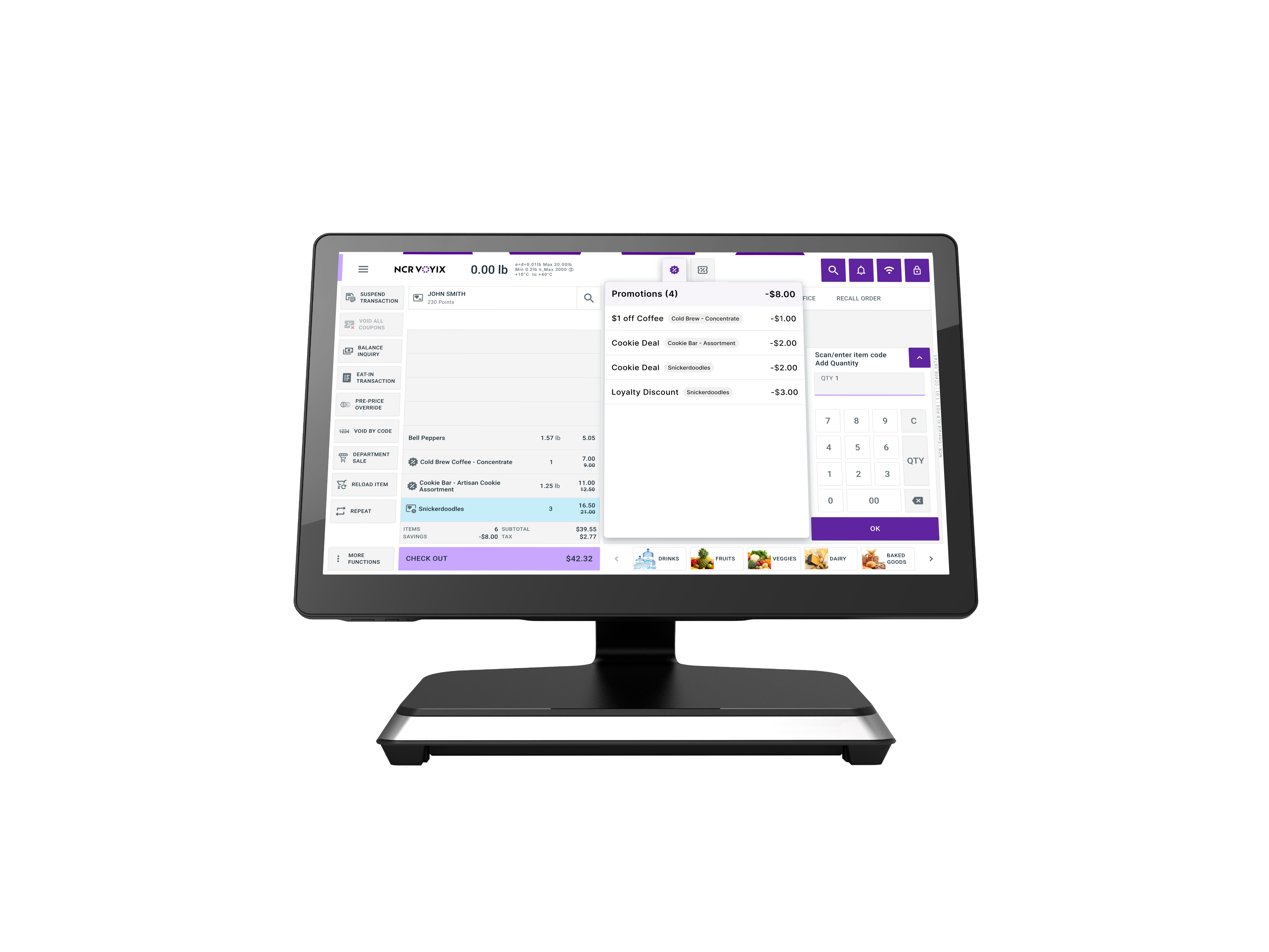 NCR Voyix POS CX7ii