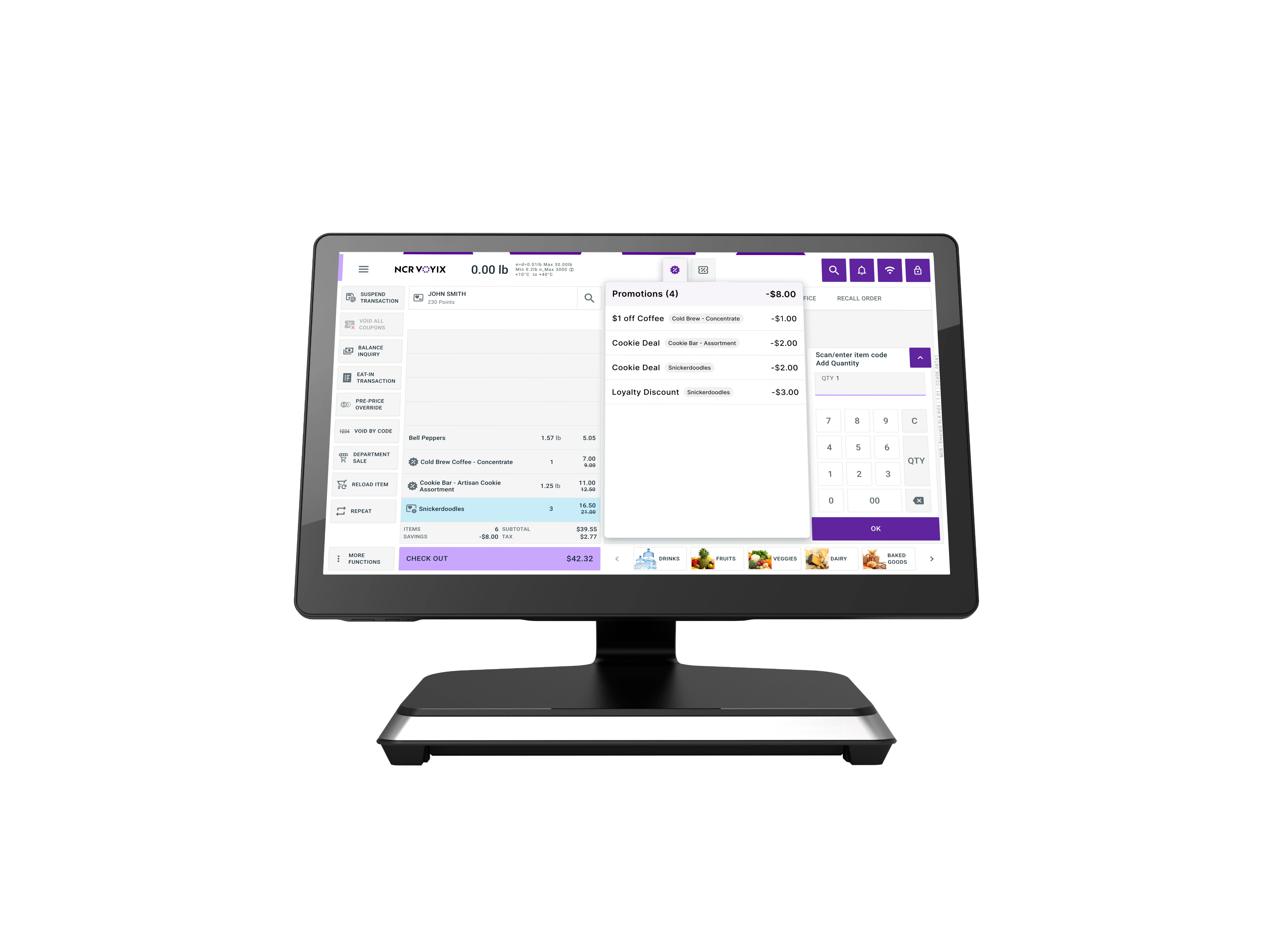 NCR Voyix POS CX7ii