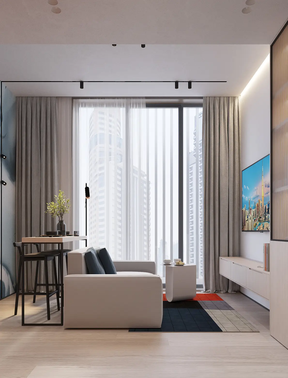 ROOM8 one bedroom apartment 2