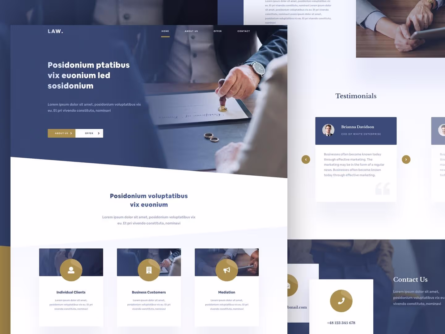 Landing pages 36