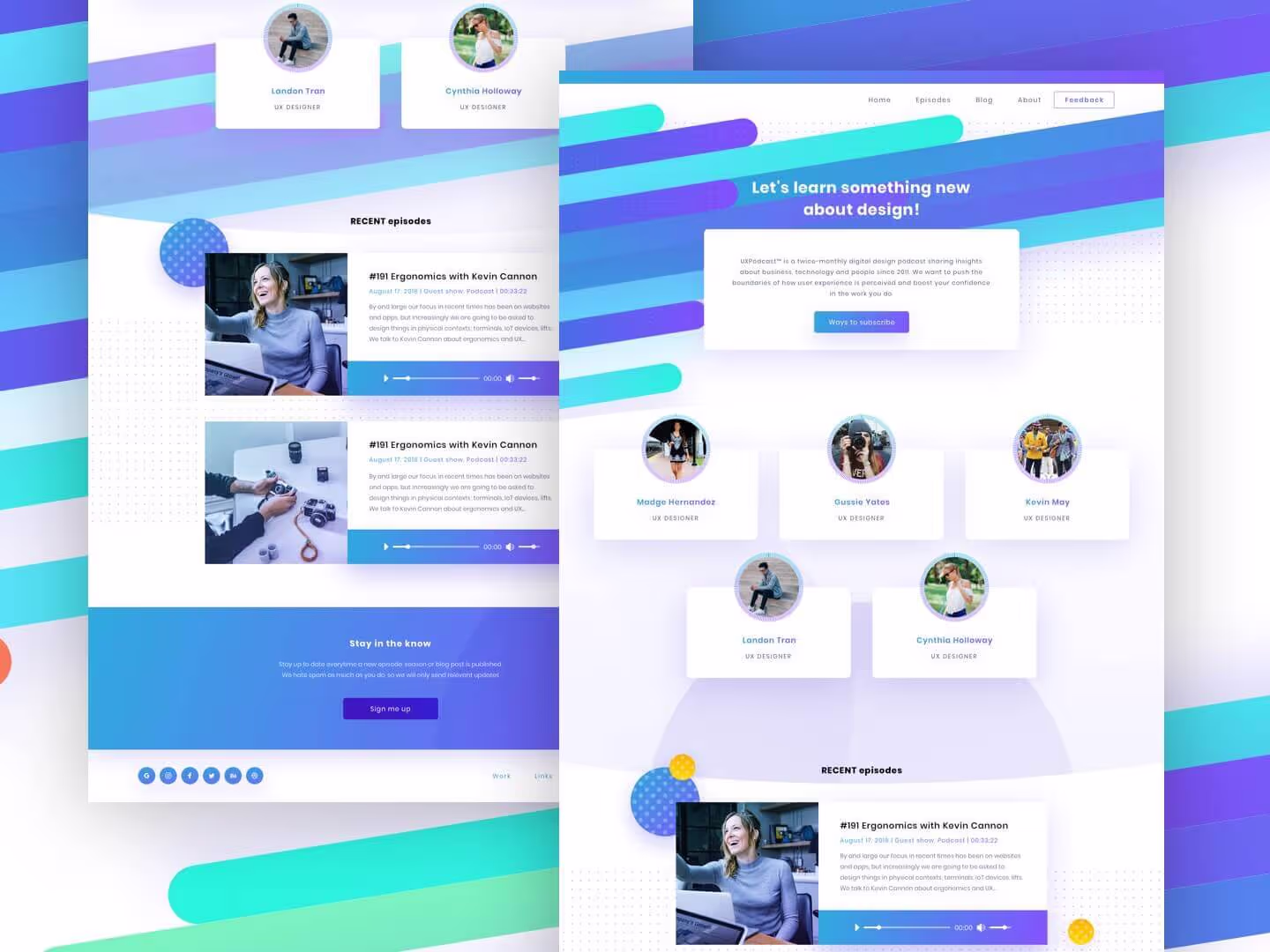 Landing pages 12