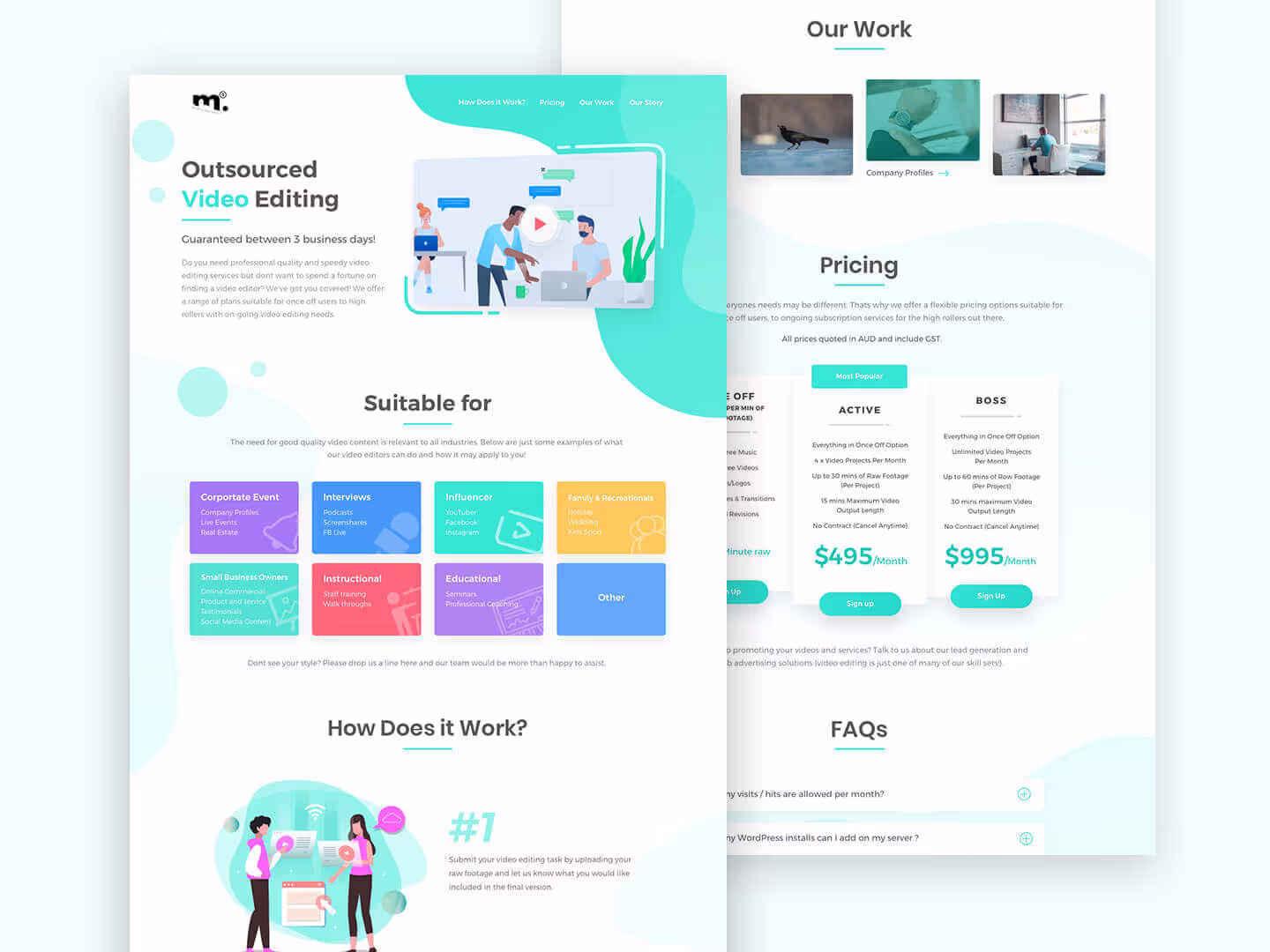 Landing pages 4