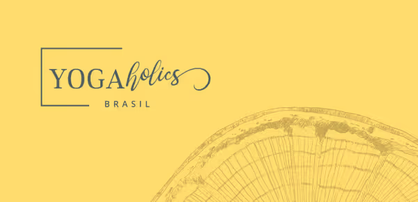 yogaholics yoga studio logo