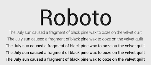 Roboto font for YouTube thumbnails