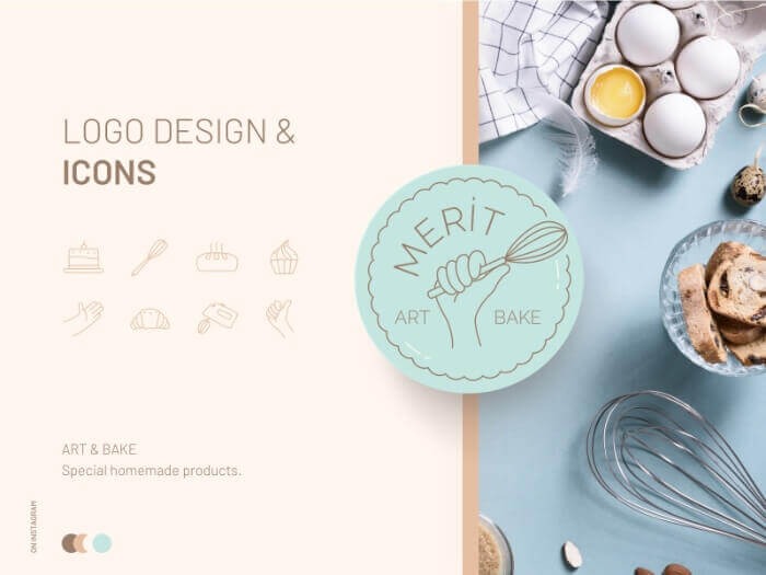 Merit Art Bake logo