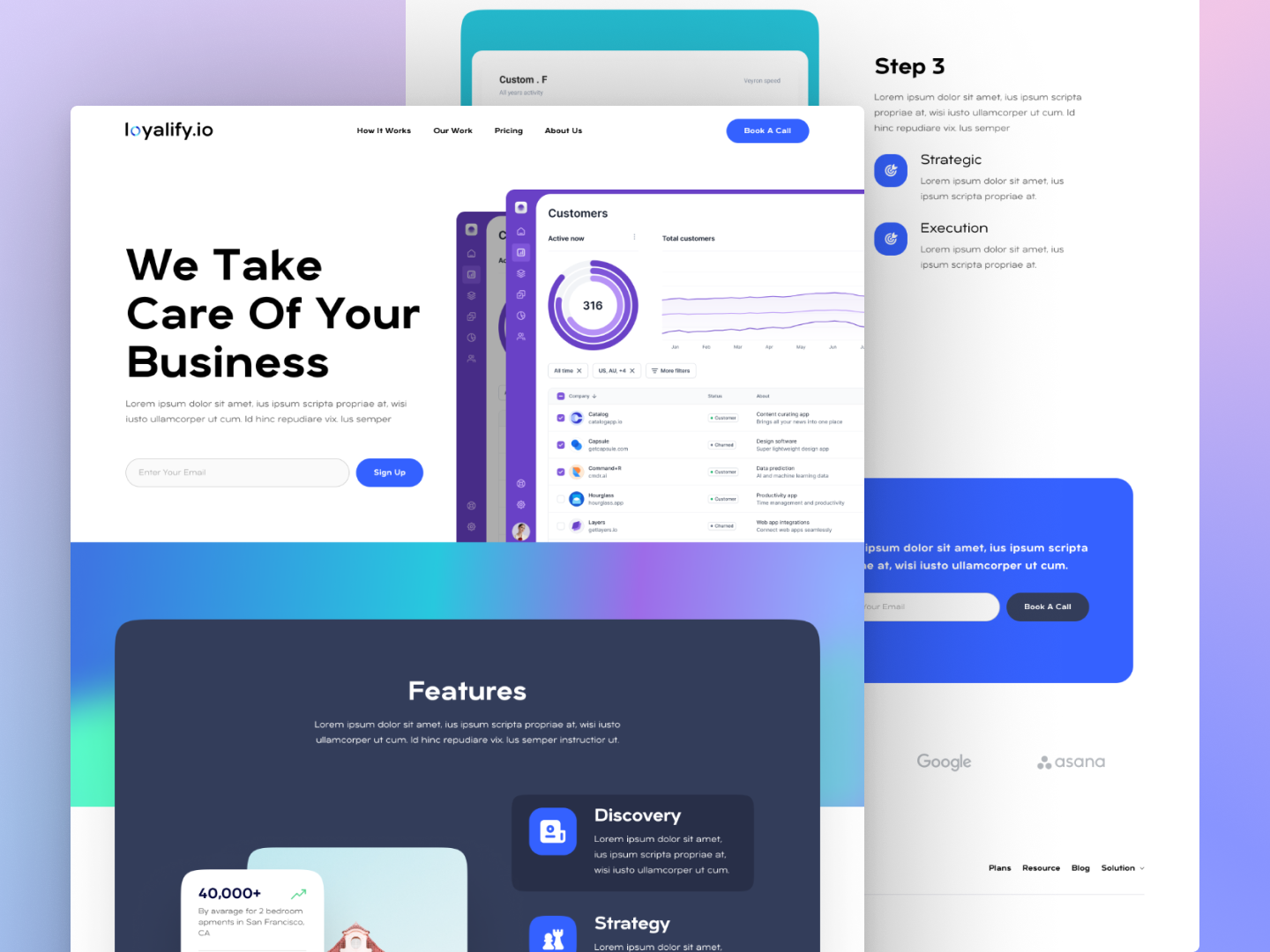 Landing pages 62