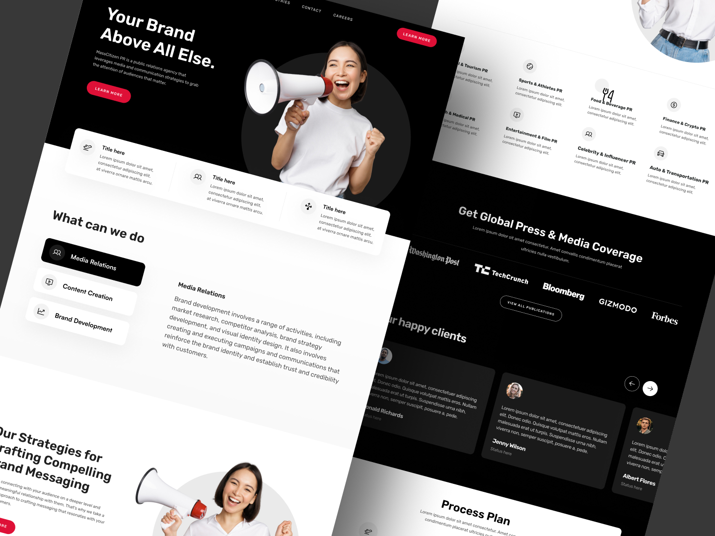 Landing pages 63
