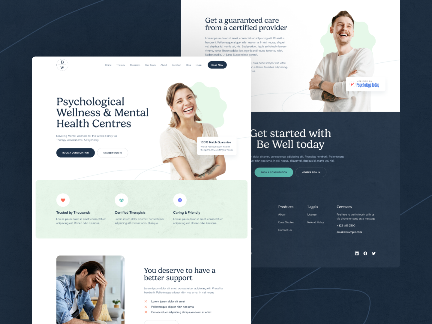 Landing pages 84