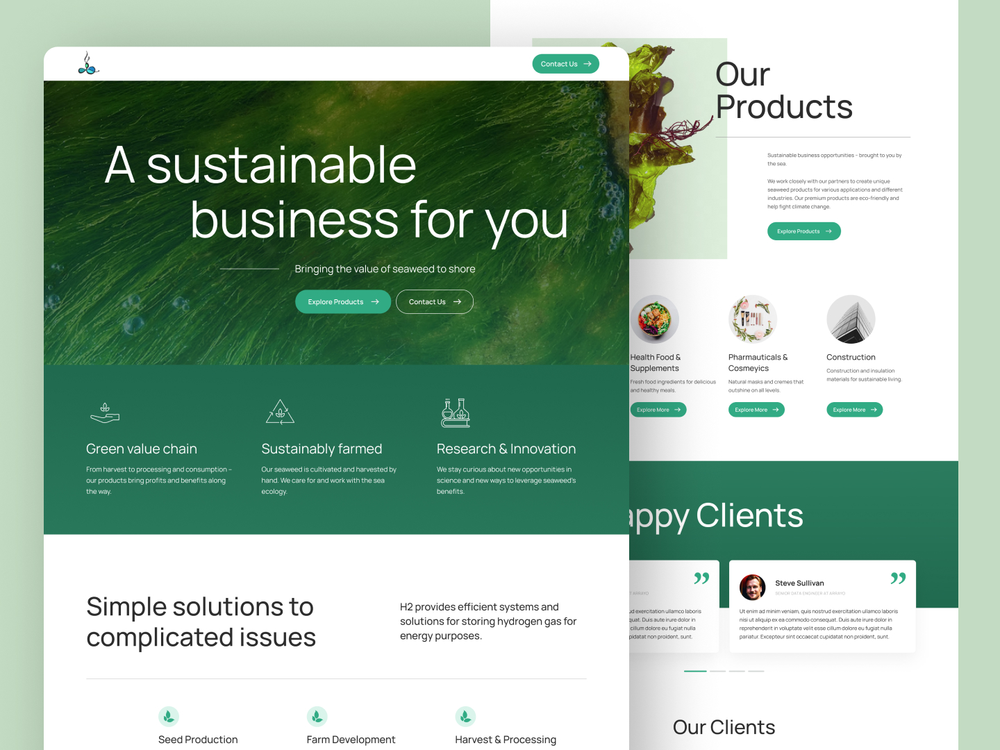 Landing pages 76