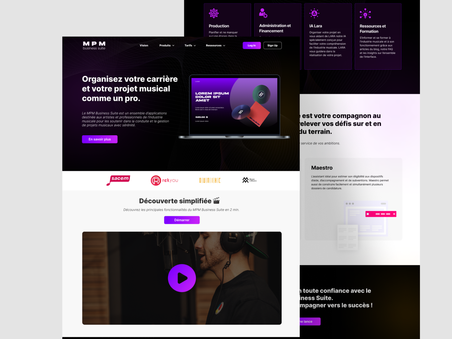 Landing pages 75