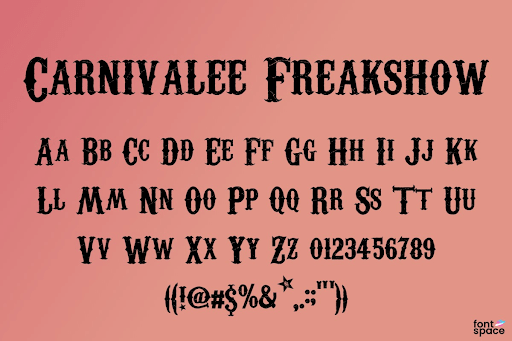 carnivalee freakshow vintage font.png