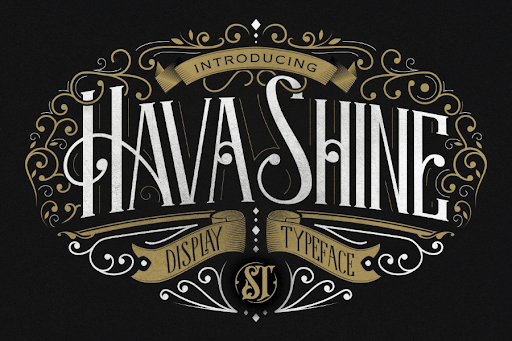 hava shine vintage font.png