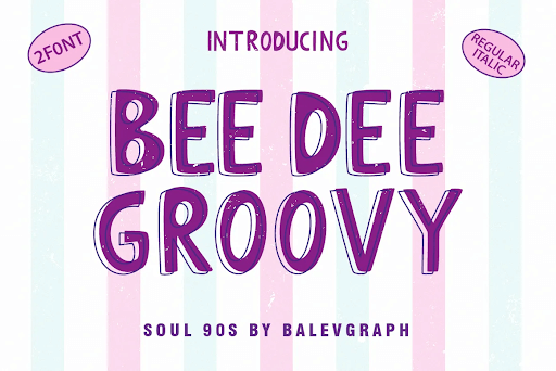 bee dee groovy vintage font.png